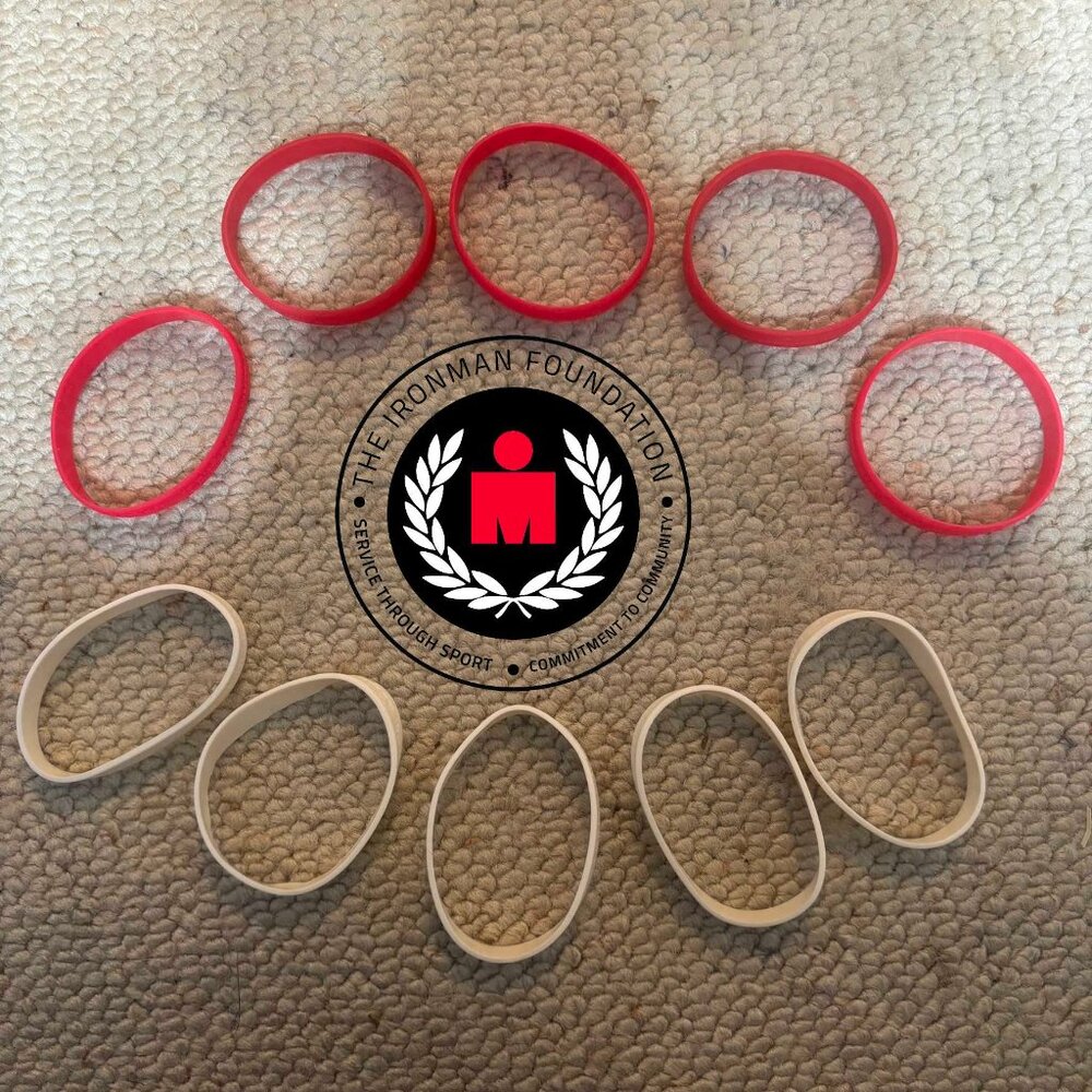 Ironman Foundation Wristbands - 10 Pack